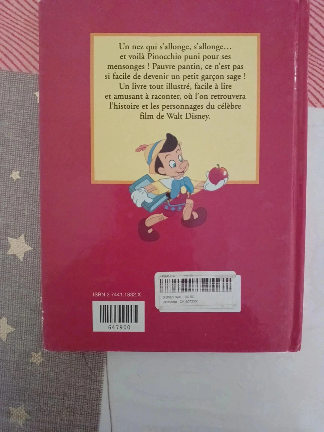 Livro vintage Pinocchio 1999 – photo 2